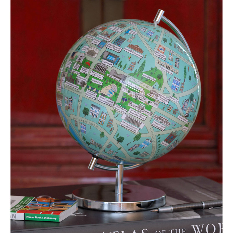 Waypoint Geographic Washington DC Plastic / Acrylic Tabletop Globe